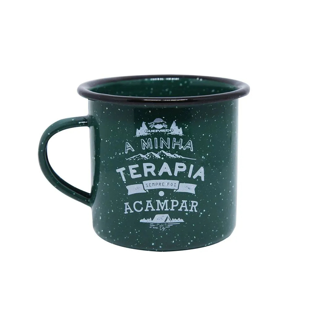 Caneca Esmaltada de Alumínio Verde NTK